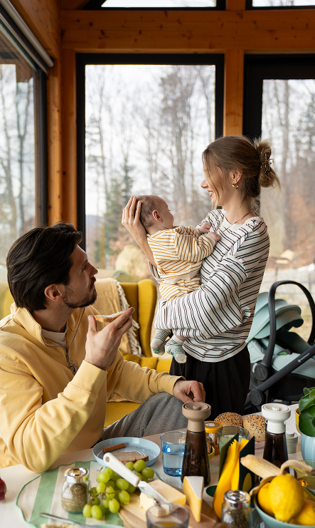 Family at table