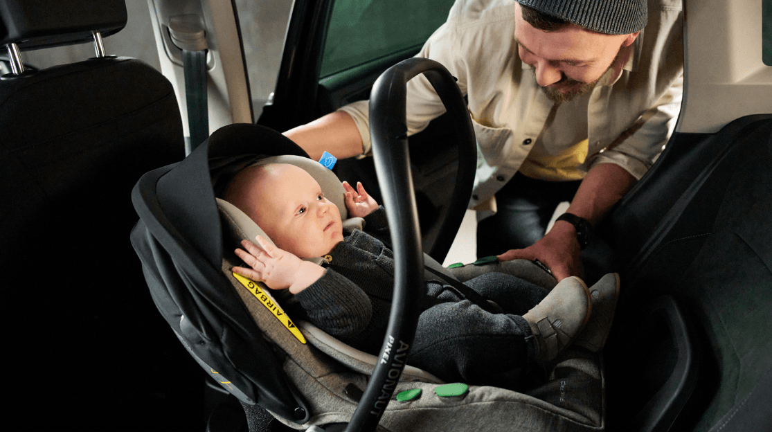 Safe and ergonomic travel with a baby